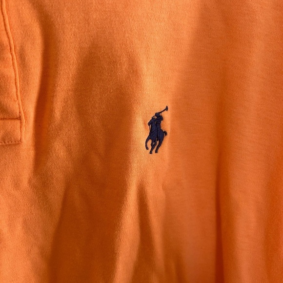Polo by Ralph Lauren Men’s Classic Polo Shirt | Size L | Orange - Picture 4 of 4